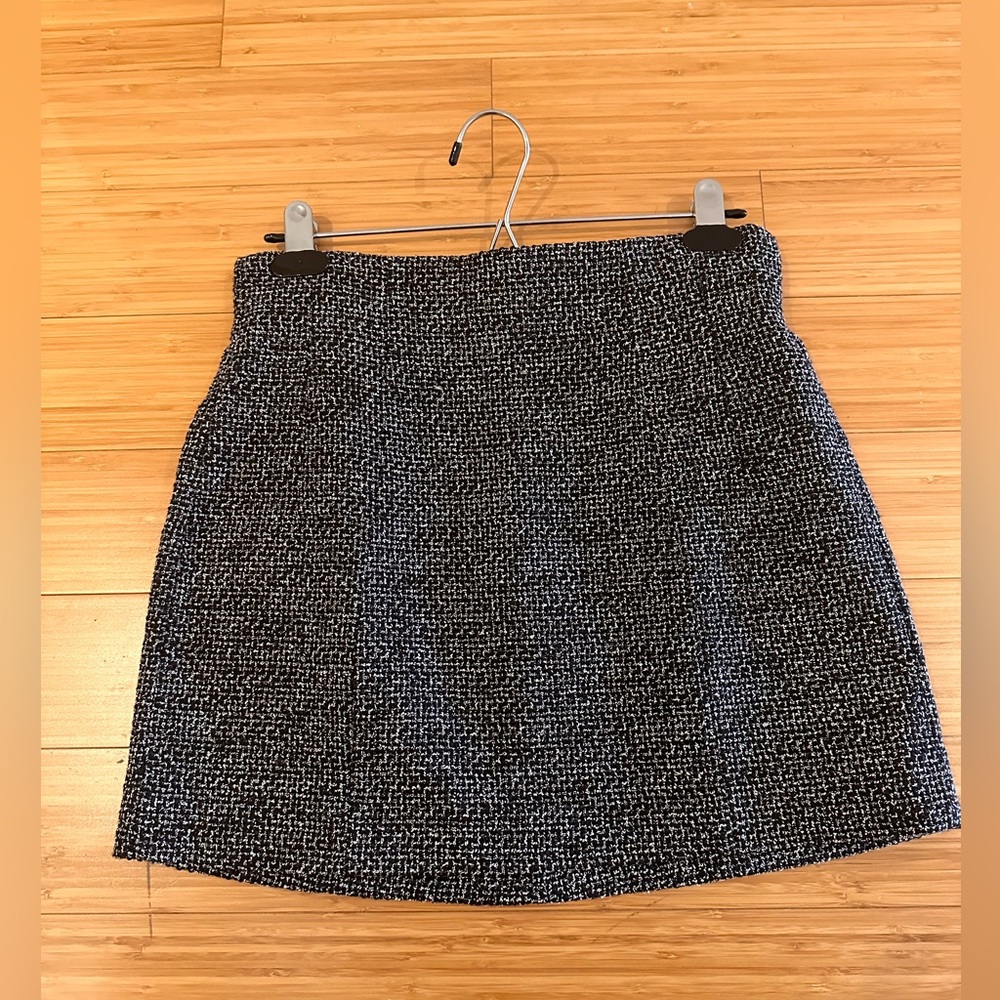 Mango tweed mini skirt